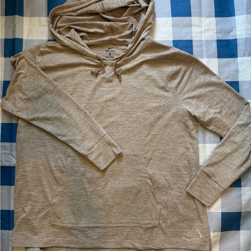 Nike Dri- fit lightweight hooded top